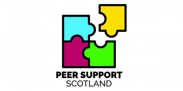 Peer Support Scotland logo Peer Support Scotland logo