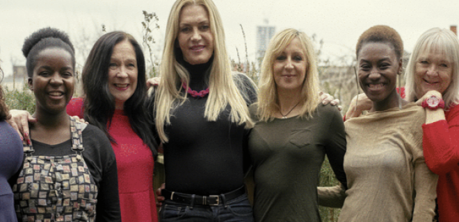 smiling women