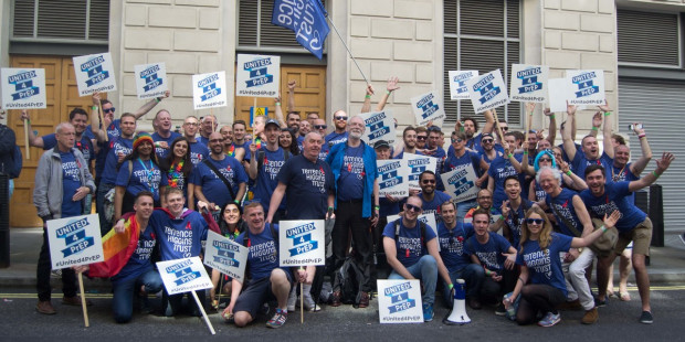 Campaigning for PrEP at Pride in London